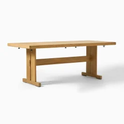 West Elm Monterey Outdoor Teak Extendable Dining Table Protective Cover