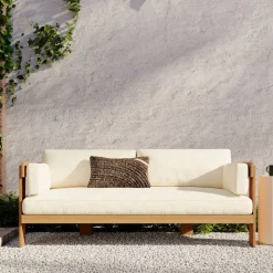 West Elm Monterey Outdoor Teak Sofa (76")