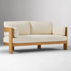 West Elm Monterey Outdoor Teak Sofa (76")