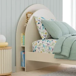 Kids West Elm Moon Storage Twin Headboard