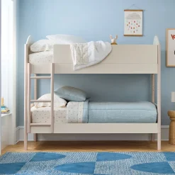 Kids West Elm Moon Twin Convertible Bunk Bed & Trundle