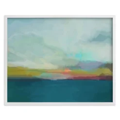 West Elm Morning Walk II Framed Wall Art by Minted for