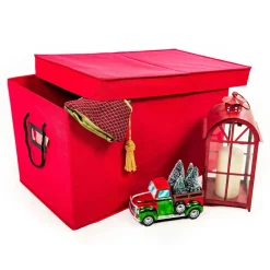 West Elm Multi-Use Christmas Decoration Storage Box