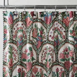 West Elm Mushroom Shower Curtain