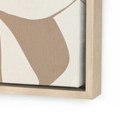 West Elm Muted Petals No. 1 Framed Wall Art by Shatha Al Dafai