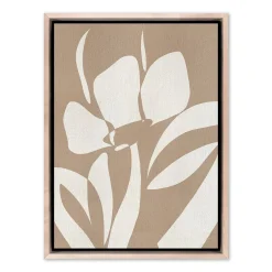 West Elm Muted Petals No. 3 Framed Wall Art by Shatha Al Dafai