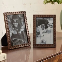 West Elm Nadia Carved Wood Tabletop Frames