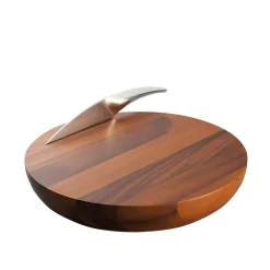 West Elm Nambe Harmony Cheeseboard & Knife
