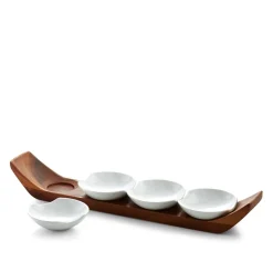 West Elm Nambe Quatro Snack & Serve Set