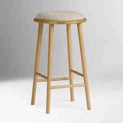 West Elm Naolin Oak Counter Stool