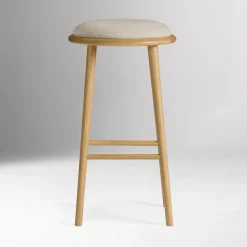West Elm Naolin Oak Counter Stool