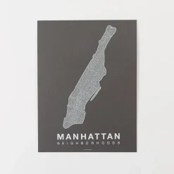 West Elm Native Maps City Prints