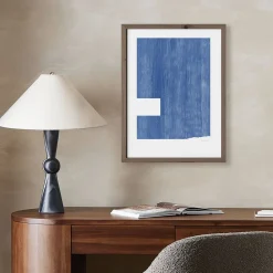 West Elm Negative Blue by The Holly Collective