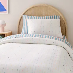 Kids West Elm Neon Pop Duvet Cover & Shams