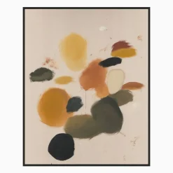 West Elm Neutral Patches Framed Wall Art