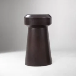 West Elm Newcastle Indoor/Outdoor Mushroom End Table (12")