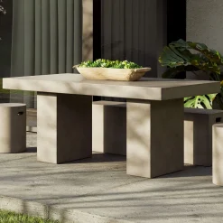 West Elm Newcastle Rectangle Indoor/Outdoor Dining Table (–)