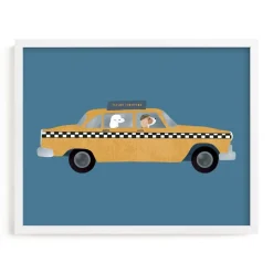 Kids West Elm New York Framed Wall Art by Minted for