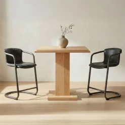 West Elm Nicholas Solid Oak Bar and (35")
