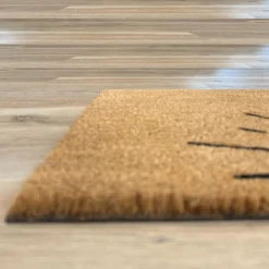 West Elm Nickel Designs Hand-Painted Doormat - Starburst