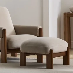 West Elm Nils Chair Ottoman