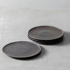 West Elm Nivo Metallic Dinner Plates (Set of 6)