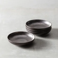 West Elm Nivo Metallic Low Salad Bowls (Set of 6)