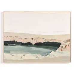 West Elm Northern California Seacave Framed Wall Art by Minted for
