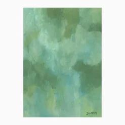 West Elm Ocean Green Canvas