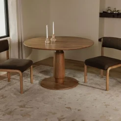West Elm Olwen Round Dining Table (48")