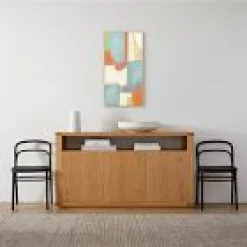 West Elm Open Box: Amnericana Lull I Framed Wall Art- Natural