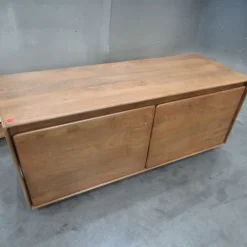 West Elm Open Box: Anton Solid Wood Entryway Bench (44") - Burnt Wax
