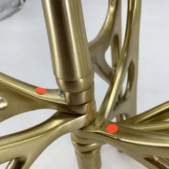 West Elm Open Box: Art Deco Menorah - Antique Brass