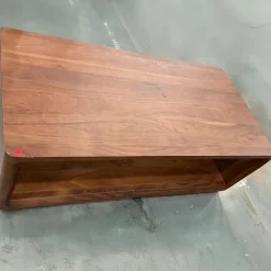 West Elm Open Box: Calla Solid Wood Coffee Table (48") - Cool Walnut