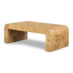 West Elm Open Box: Cascading Top Rectangle Coffee Table (45") - Natural Poplar