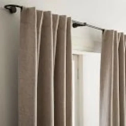 West Elm Open Box: European Flax Linen Box Stitch Sham, Standard - Dark Flax