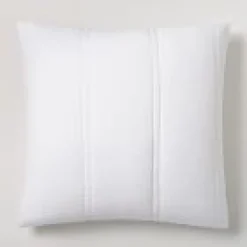 West Elm Open Box: European Flax Linen Sham, Euro - White