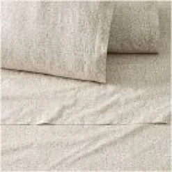 West Elm Open Box: Frances Floral Sheet Set, Queen - Sand
