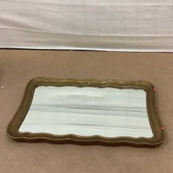 West Elm Open Box: Gilded Wave Gold Wall Mirror (28" x 40")