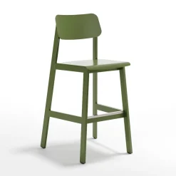 West Elm Open Box: Grand Rapids Chair Co. Sadie II Outdoor Bar Stool (29") - Olive Green