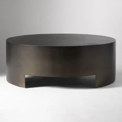 West Elm Open Box: Jovie Coffee Table (36") - Vintage Bronze
