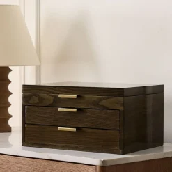 West Elm Open Box: Julieta Jewelry Box, Grand (7.5"H) - Green