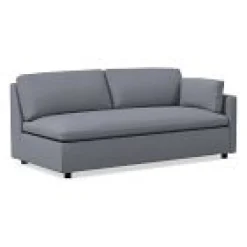 West Elm Open Box: Marin Right-Arm Sofa (75") - Performance+ Yarn Dyed Linen Weave Graphite