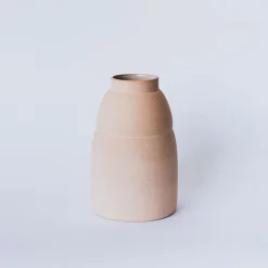 West Elm Open Box: Mexican Handcrafted Ceramic Vase, Chubby - Terracotta
