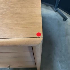 West Elm Open Box: Miles Executive Desk (64") - Toasted Oak