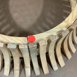 West Elm Open Box: Modern Wood Tree Collar - Natural