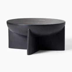 West Elm Open Box: Monti Indoor/Outdoor Coffee Table (30") - Black