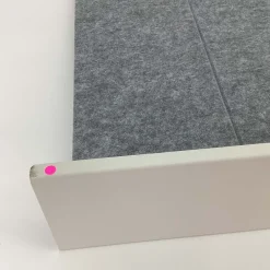 West Elm Open Box: Privacy & Modesty Linen Side Screen (27"W x 17"H) - Light Gray
