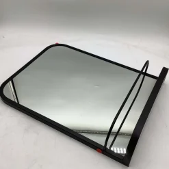 West Elm Open Box: Seamless Wall Shelf Mirror (17"W x 23"H) - Matte Black