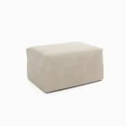 West Elm Open Box: Telluride Ottoman Protective Cover